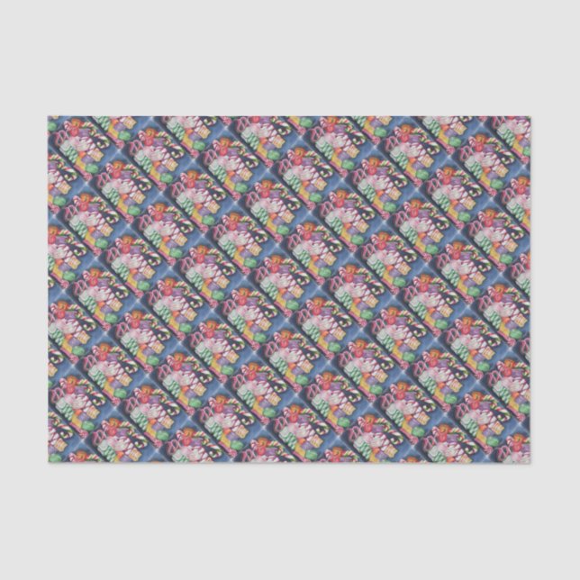 Papel de Tecido Doces de Natal (Frente )