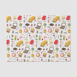 Papel de Tecido Escolar de Professores