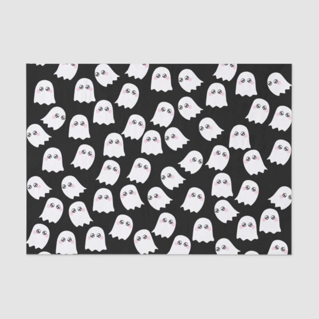 Papel de Tecido Fantasma Cujo Canto (Frente )