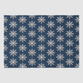 Papel de Tecido Feriado de Neve