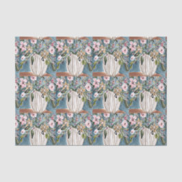 Papel de Tecido Floral