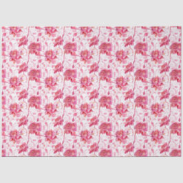 Papel de Tecido Floral Romântico