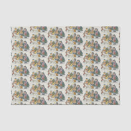 Papel de Tecido FOLK ART