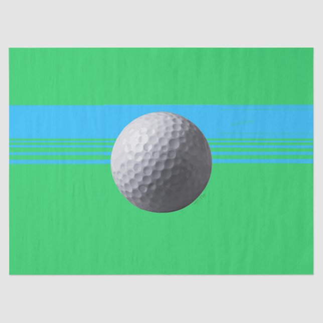 Papel de tecido Golf Ball grande (Frente )