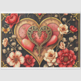 Papel de Tecido Gótico Romântico