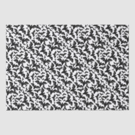 Papel de Tecido Halloween Vampiro Bats