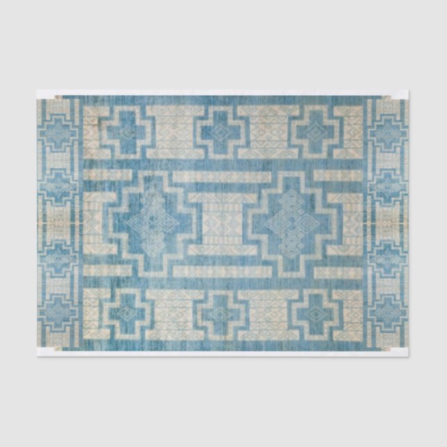 Papel de Tecido Indigo (Frente )