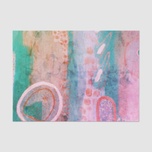 Papel de tecido multicolorido Abstrato