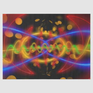 papel de tecido neon-abstrato