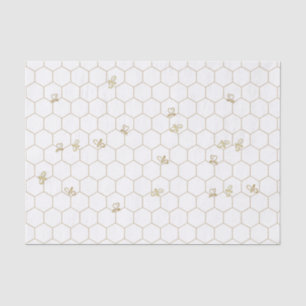 Papel de Tecido Padrão de Honeycomb com pequenas a