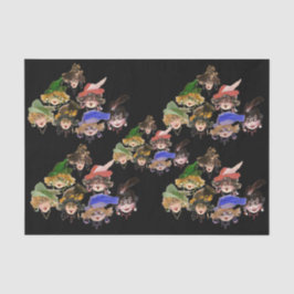 Papel de Tecido para Senhoras Whimsical