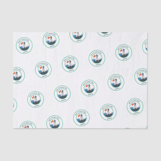 Papel de Tecido PCTY VALUES "Ganhe-a Todos os Dias (Frente )