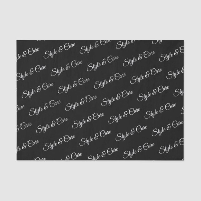 Papel de Tecido Personalizado com Impressão de Pad (Frente )