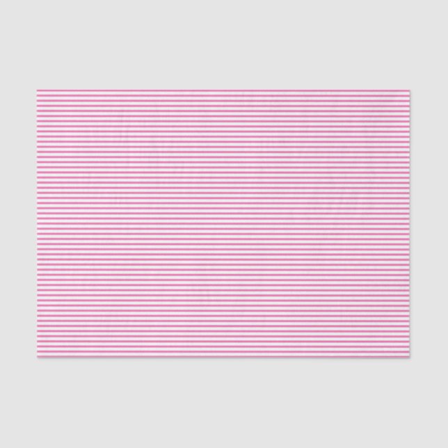Papel de Tecido Pinstripe Rosa (Frente )