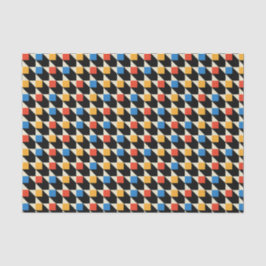 Papel de Tecido Quadrado Colorido