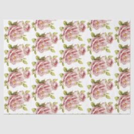 Papel de Tecido Romântico Design 16 Série Rosa