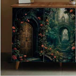 Papel de Tecido Secreto de Desligamento de Portas