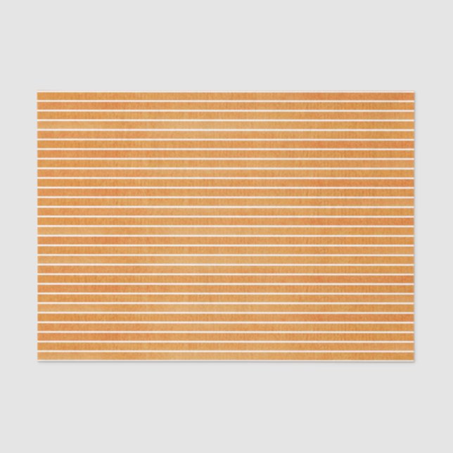 Papel de Tecido Simples Laranja Stripe (Frente )