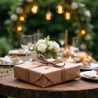 Papel de Tecido Sólido Mocha Mousse