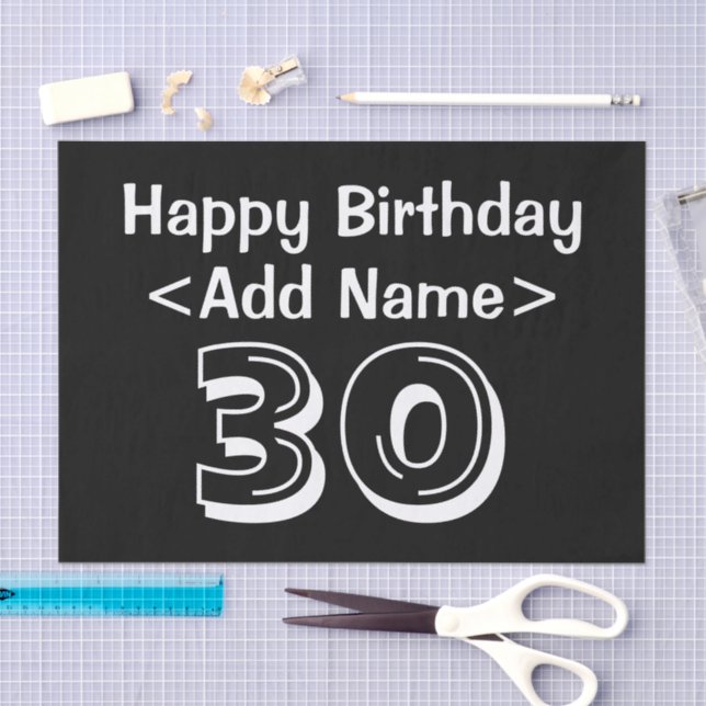 Papel de Tecido Tema Personalizado com aniversário (Arte )