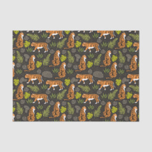 Papel de Tecido Tigre