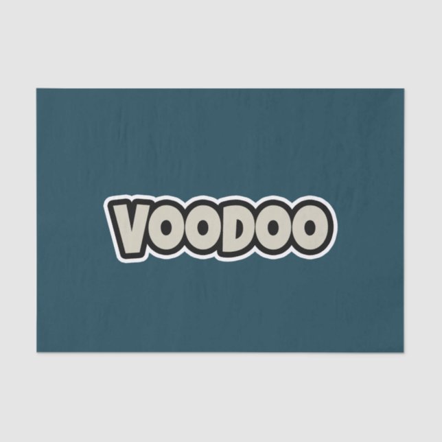 Papel de Tecido Token Voodoo (Frente )