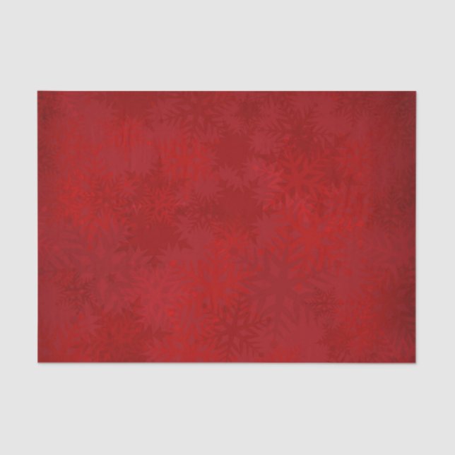 Papel de Tecido Vermelho Feriado de Natal (Frente )