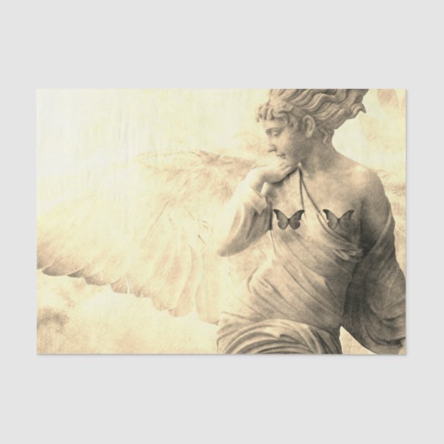 PAPEL DE TECIDOS ANGEL AMARELO (Frente )