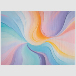 Papel de tecidos coloridos para pintura a óleo