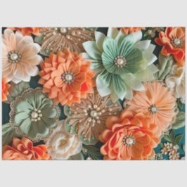 Papel de tecidos de arte de Tecido flexível colori