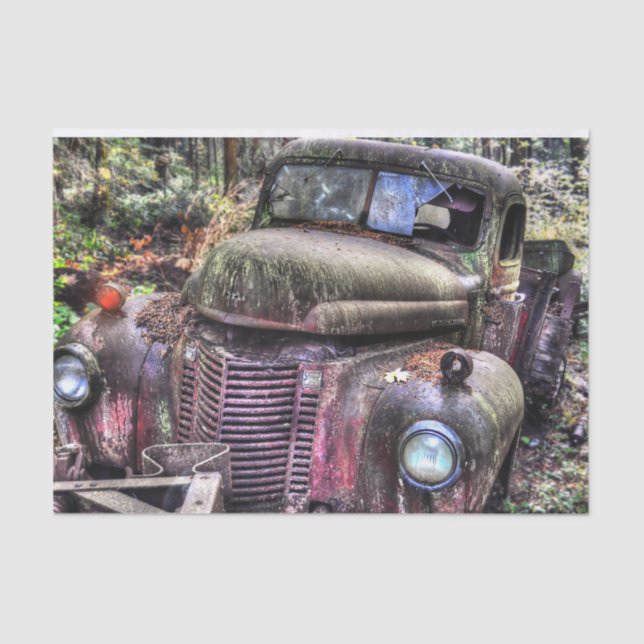 papel de tecidos de caminhão (Frente )