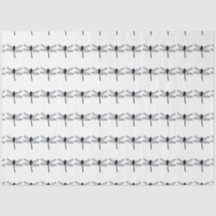 PAPEL DE TECIDOS DE DROGONFLY HALLOWEEN