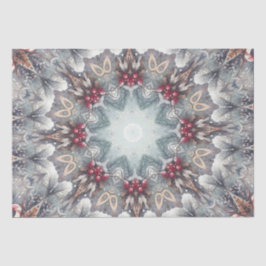 Papel de tecidos de férias no inverno