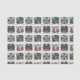 Papel de tecidos de Natal assombrado