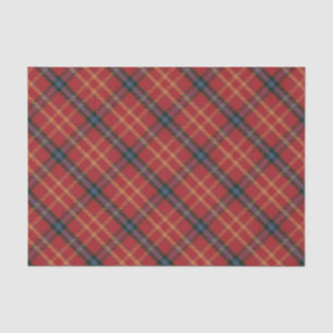 Papel de tecidos de Natal da Xadrez vermelha cláss