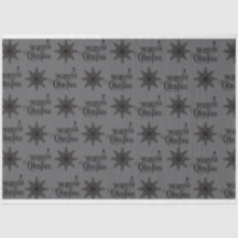 Papel de tecidos de Natal Escuro e Gótico