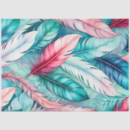 Papel de tecidos de pintura de cor d'água colorida