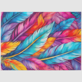 Papel de tecidos de pintura de cor d'água colorida