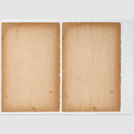 PAPEL DE TECIDOS : DÉCOUPAGE ; PAPEL ANTIGO