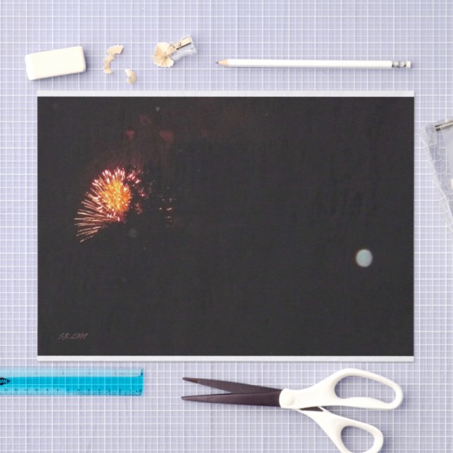 Papel de tecidos Fireworks 8 (Arte )