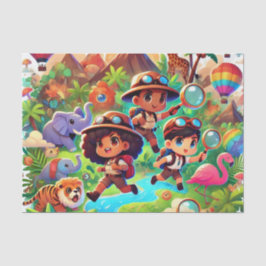 Papel de Tecidos para Buscadores de Aventura