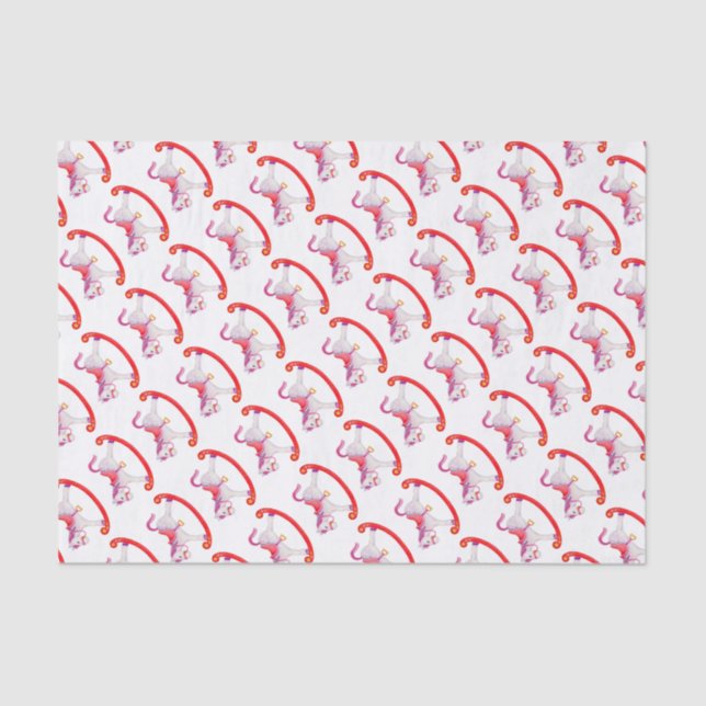 Papel de tecidos para cavalos de balanço de aquare (Frente )