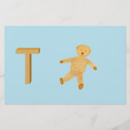 Papel de Urso de Pelúcia