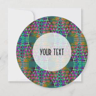 Papel de Wallpaper Dotted Ordenado + texto