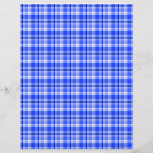 Papel de Xadrez azul