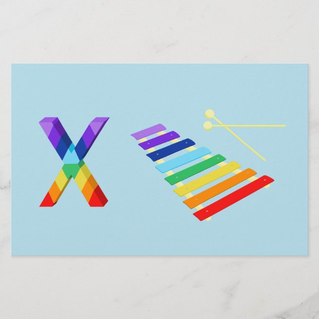 Papel de Xilofone (Frente)