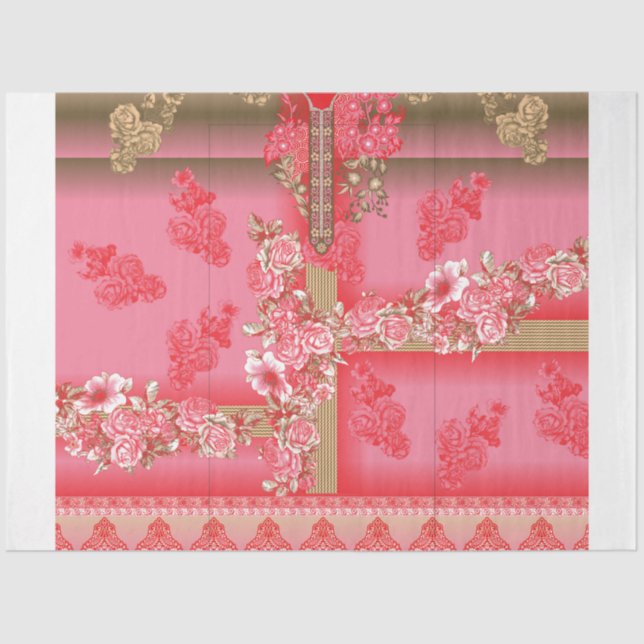 Papel decorativo personalizado | Quebra de Present (Frente )