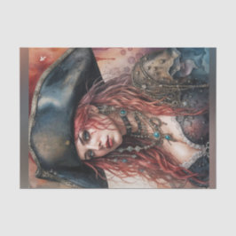 Papel Decoupage do Capitão de Pirata