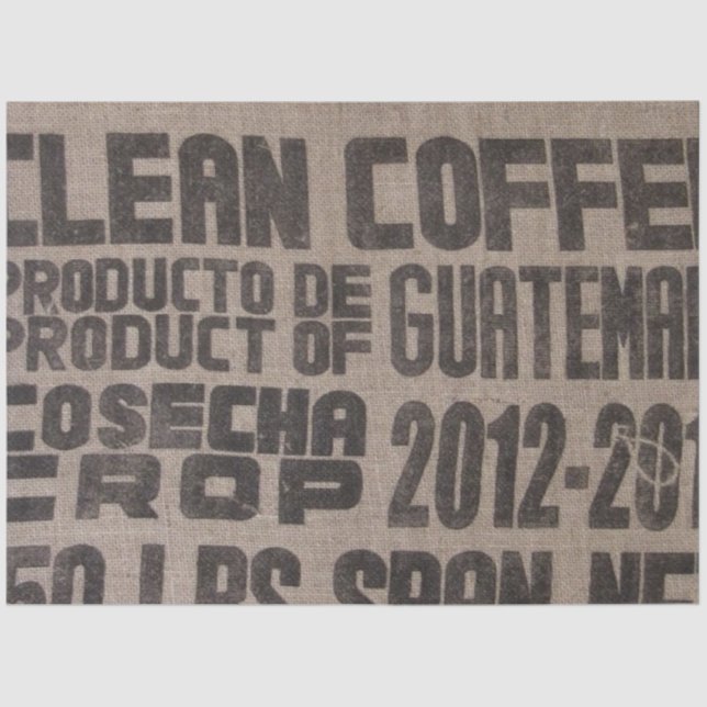 Papel Decoupage do Mobiliário de Café (Frente )