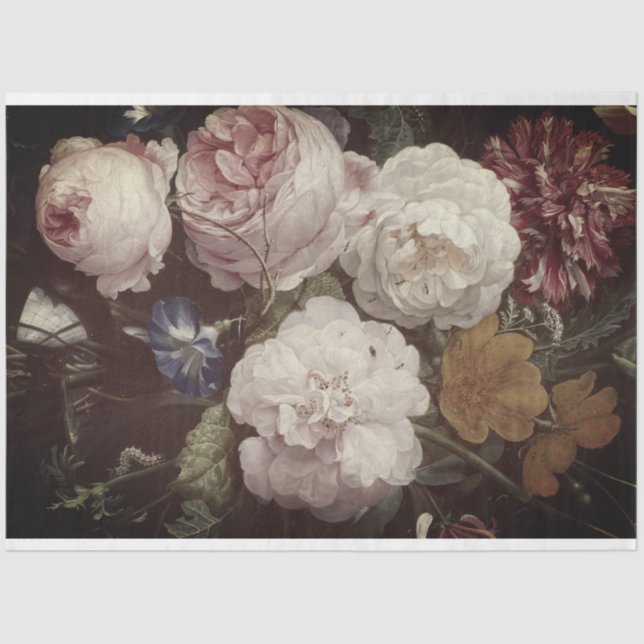 Papel Decoupage Floral de Arte Finas (Frente )